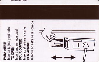 Hotel Keycard Four Points Hotels Quito Ecuador Back