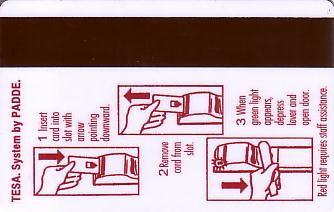 Hotel Keycard Four Points Hotels Sydney Australia Back