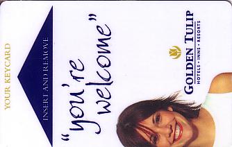 Hotel Keycard Golden Tulip Generic Front