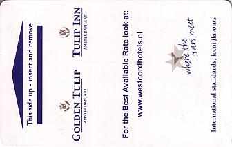Hotel Keycard Golden Tulip Amsterdam Netherlands Front