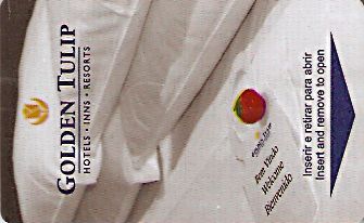 Hotel Keycard Golden Tulip  Brazil Front