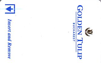 Hotel Keycard Golden Tulip Bucharest Romania Front