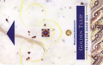 Hotel Keycard Golden Tulip Dead Sea Israel Front