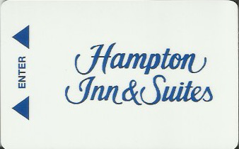 Hotel Keycard Hampton Inn Generic Front