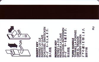 Hotel Keycard Hampton Inn Generic Back
