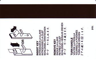 Hotel Keycard Hampton Inn Generic Back