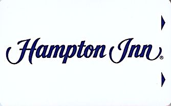 Hotel Keycard Hampton Inn Generic Front