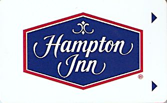Hotel Keycard Hampton Inn Generic Front