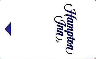Hotel Keycard Hampton Inn Generic Front