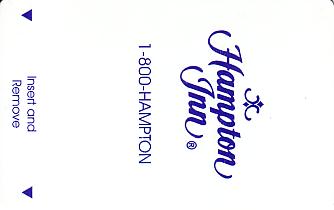 Hotel Keycard Hampton Inn Generic Front