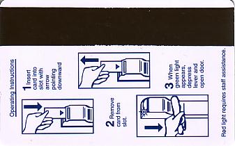 Hotel Keycard Hampton Inn Generic Back