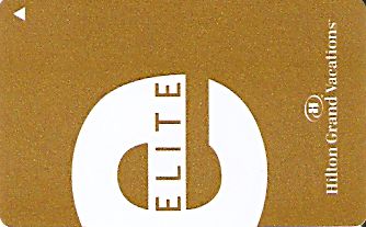 Hotel Keycard Hilton Grand Vacations Generic Front