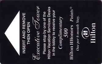 Hotel Keycard Hilton Grand Vacations Generic Front