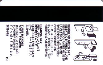Hotel Keycard Hilton Grand Vacations Generic Back