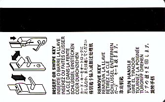 Hotel Keycard Hilton Grand Vacations Generic Back