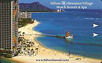 Hotel Keycard Hilton Grand Vacations Hawai (State) U.S.A. (State) Front