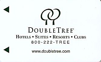 Hotel Keycard Hilton Doubletree Generic Front