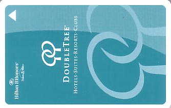 Hotel Keycard Hilton Doubletree Generic Front