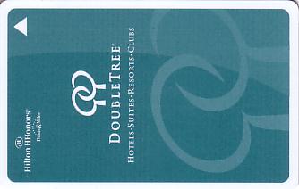 Hotel Keycard Hilton Doubletree Generic Front
