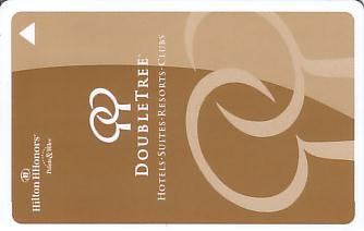Hotel Keycard Hilton Doubletree Generic Front