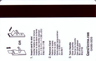 Hotel Keycard Hilton Doubletree Generic Back