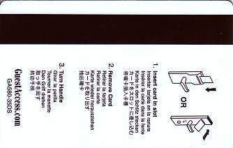 Hotel Keycard Hilton Doubletree Generic Back