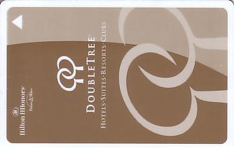 Hotel Keycard Hilton Doubletree Generic Front