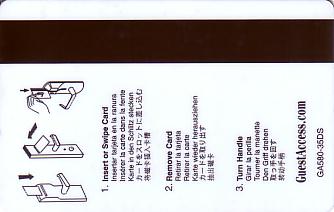 Hotel Keycard Hilton Doubletree Generic Back