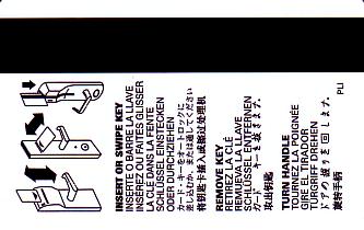 Hotel Keycard Hilton Doubletree Generic Back