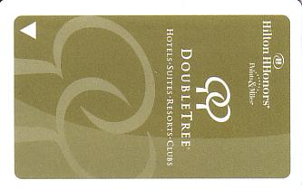 Hotel Keycard Hilton Doubletree Generic Front