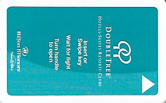 Hotel Keycard Hilton Doubletree Generic Front