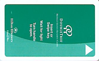 Hotel Keycard Hilton Doubletree Generic Front