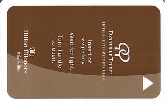 Hotel Keycard Hilton Doubletree Generic Front