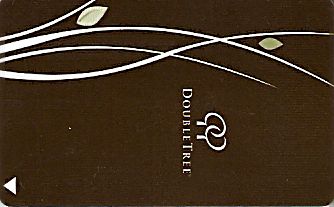 Hotel Keycard Hilton Doubletree Generic Front