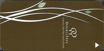 Hotel Keycard Hilton Doubletree Generic Front