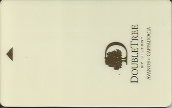 Hotel Keycard Hilton Doubletree Avanos Turkey Front
