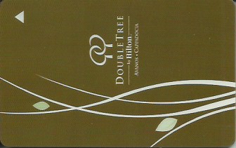 Hotel Keycard Hilton Doubletree Avanos Turkey Front