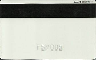 Hotel Keycard Hilton Doubletree Kusadasi Turkey Back