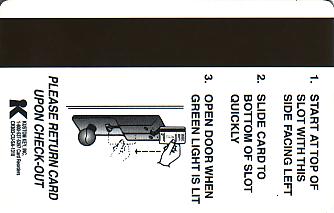 Hotel Keycard Hilton Embassy Generic Back