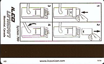 Hotel Keycard Hilton Embassy Generic Back