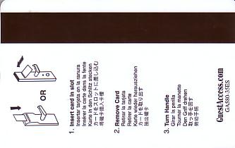 Hotel Keycard Hilton Embassy Generic Back