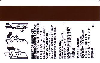 Hotel Keycard Hilton Embassy Generic Back