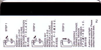 Hotel Keycard Hilton Embassy Generic Back