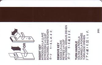 Hotel Keycard Hilton Embassy Generic Back