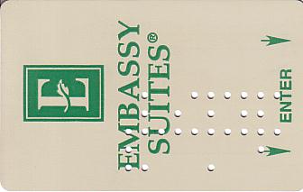 Hotel Keycard Hilton Embassy Generic Front