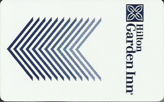 Hotel Keycard Hilton Garden Inn Generic Front