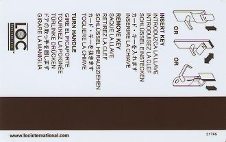 Hotel Keycard Hilton Garden Inn Generic Back