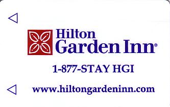 Hotel Keycard Hilton Garden Inn Generic Front