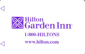 Hotel Keycard Hilton Garden Inn Generic Front
