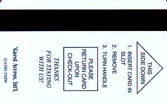 Hotel Keycard Hilton Homewood Generic Back